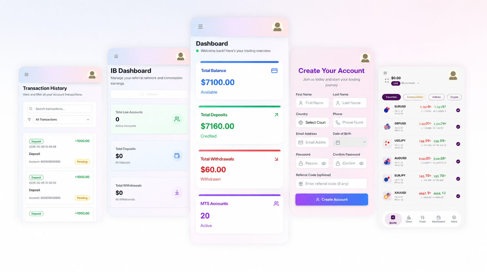 Mobile app preview